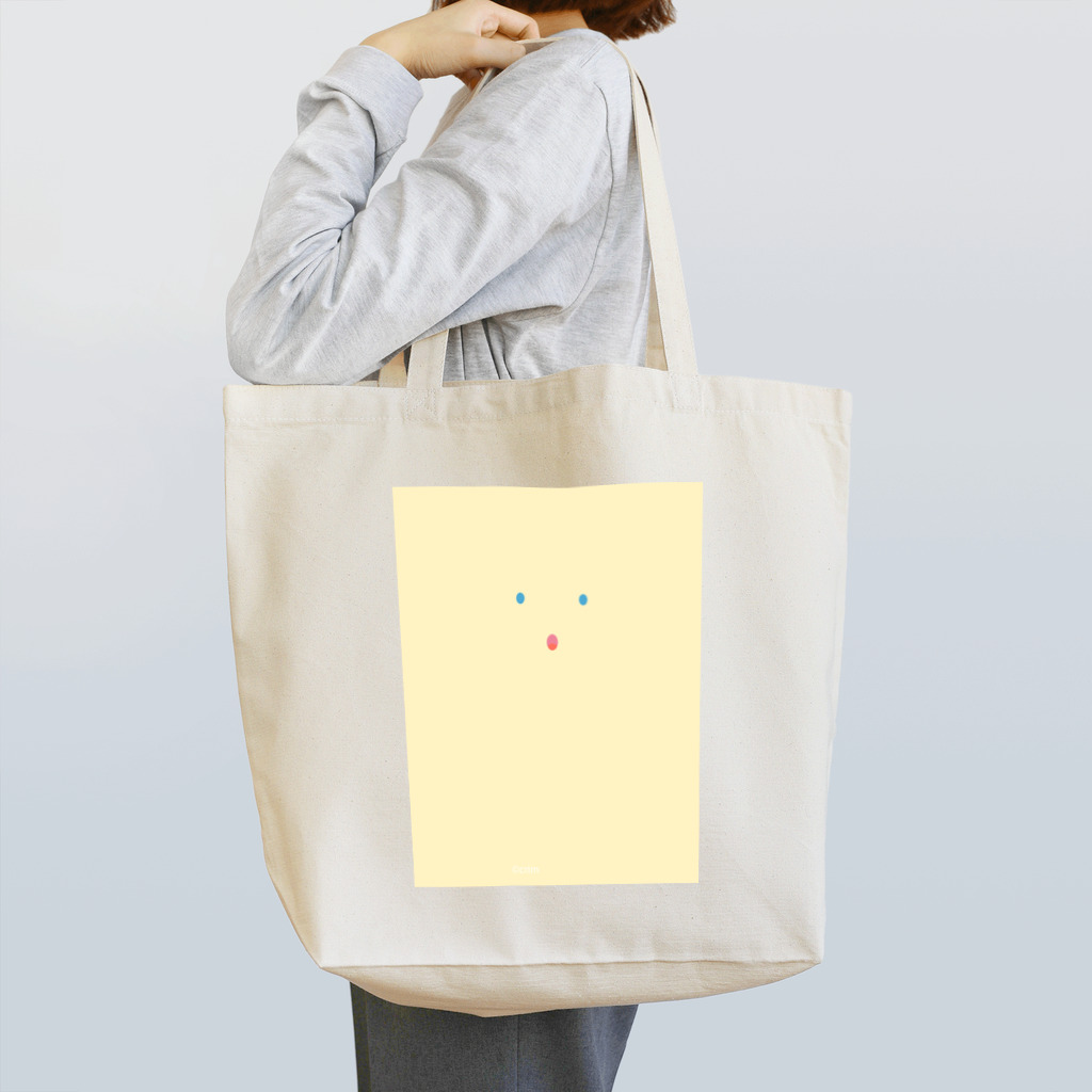 クリムオンラインショップ suzuri店のネフィリムフェイス（ロング） Tote Bag