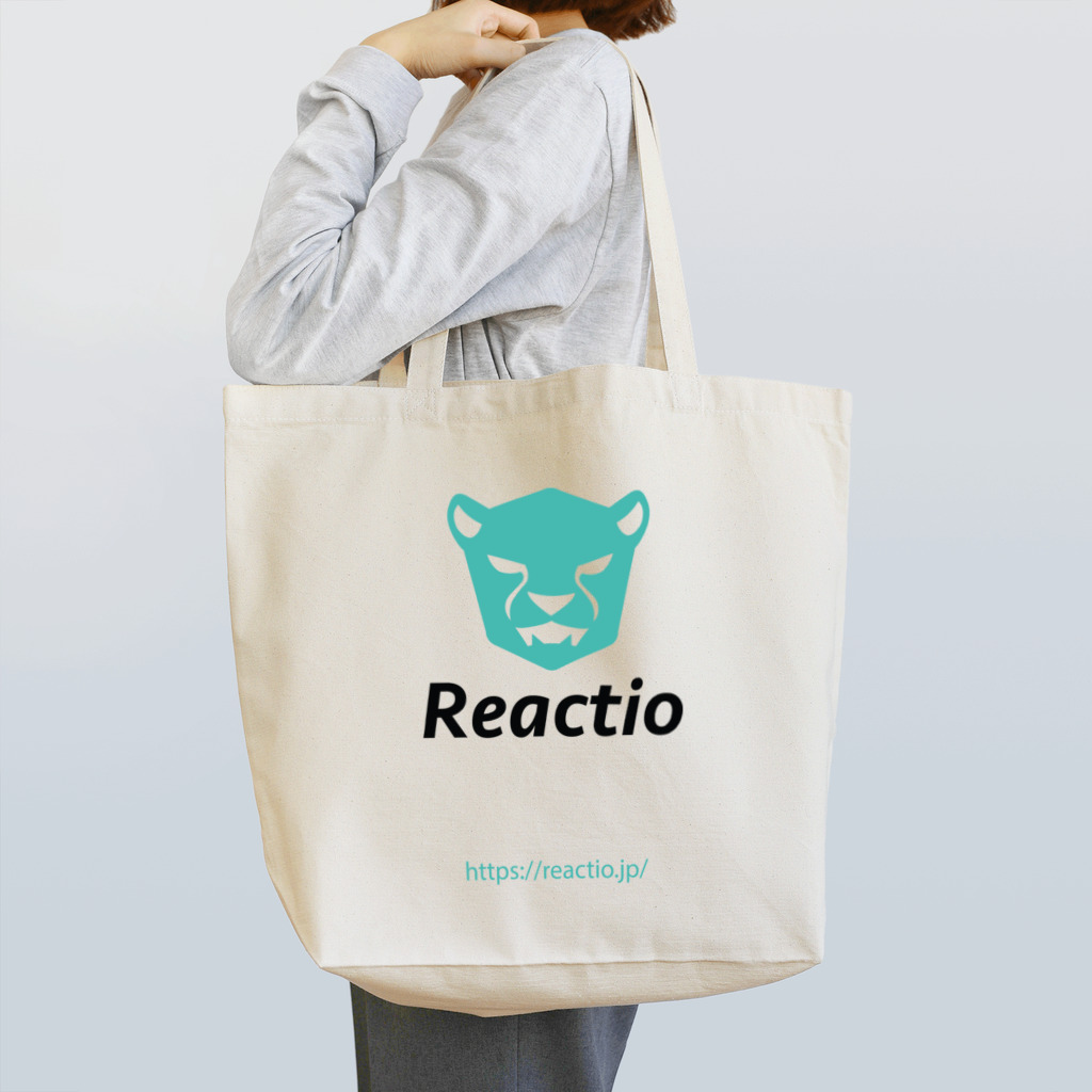 norinuxのReactio+URL Tote Bag