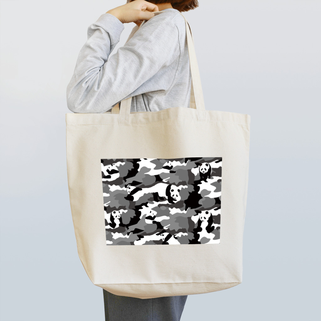 HSMT design@NO SK8iNGのパンダカモ Tote Bag