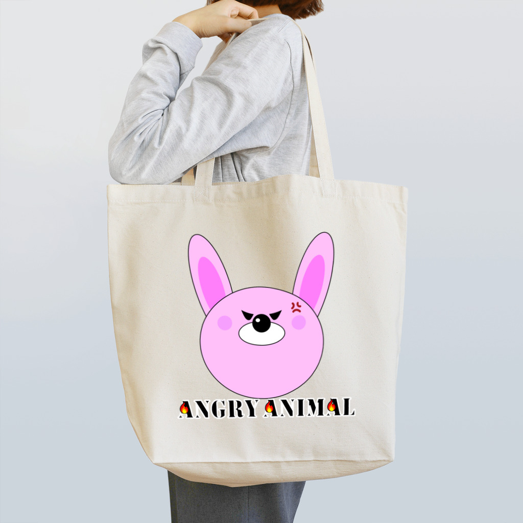 ＳＵＺＵＲＩ　真備支店のアングリーアニマル　うさぎ Tote Bag