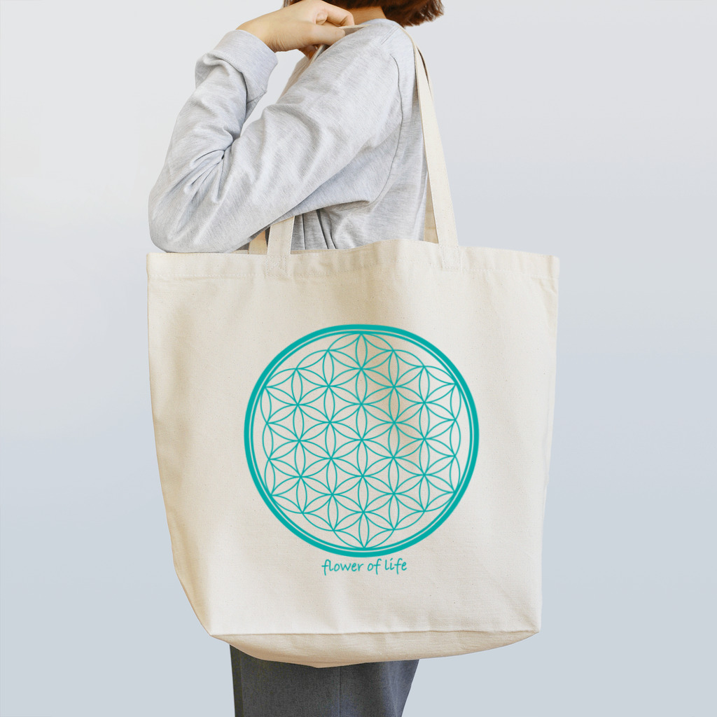 Botan Riceのflower of life A トートバッグ