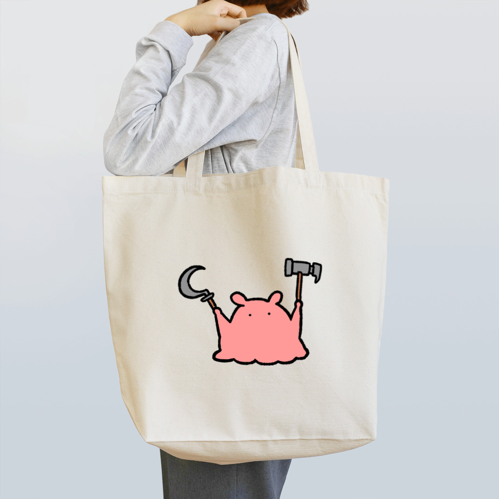 まいにちめんだこのお店の思想に癖のあるメンダコ Tote Bag