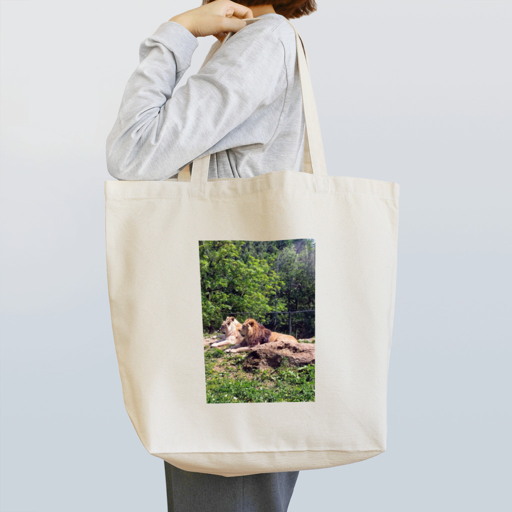 mako1711のライオン🦁 Tote Bag