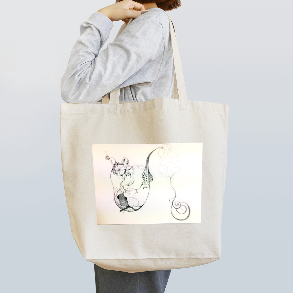 namanikuのおはよう、世界。 Tote Bag