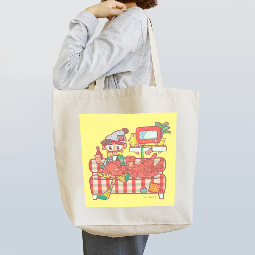 ニウハイスーカの犬の爪切り＿きいろ Tote Bag