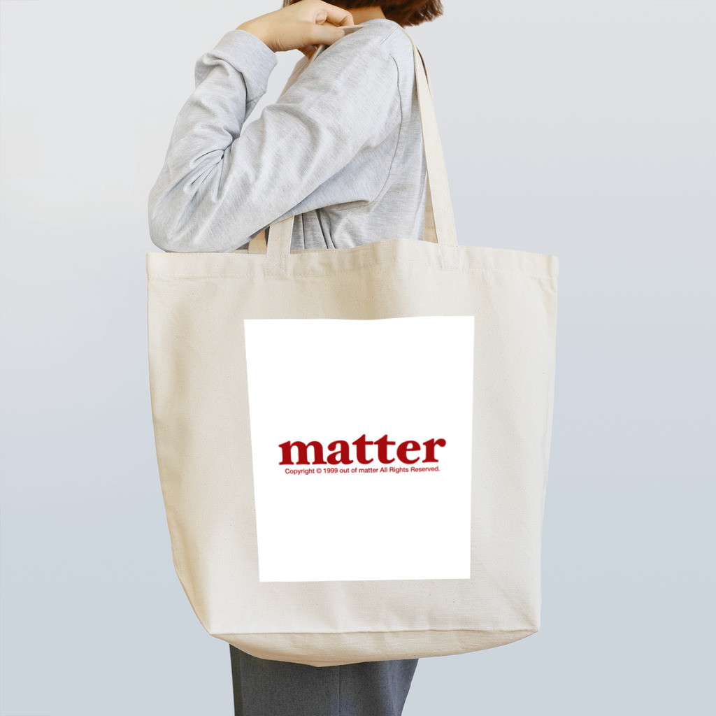 matterのmatter トートバッグ