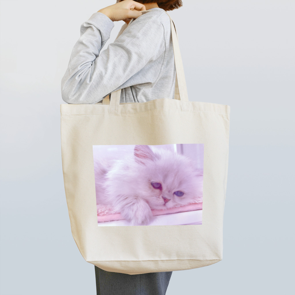 ふわふわミルク！のはじめましてのミルク Tote Bag