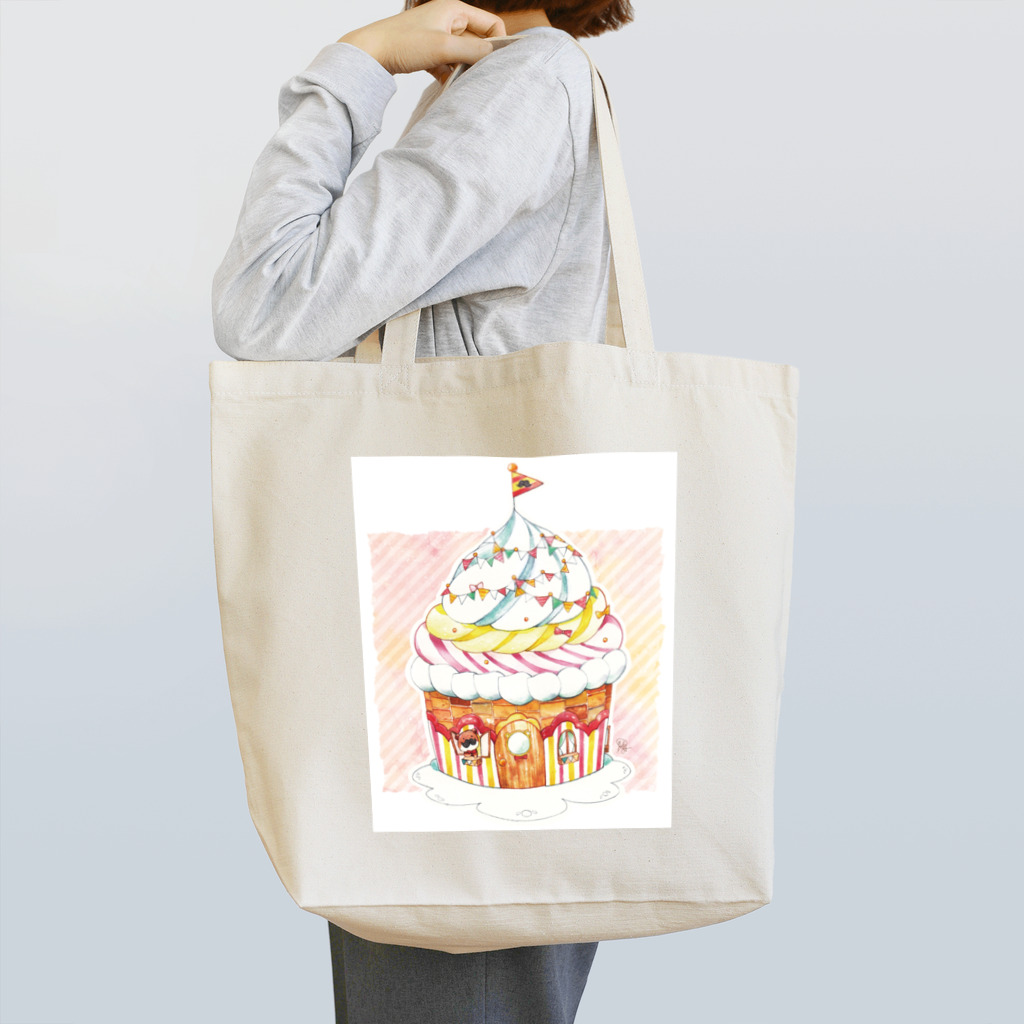 アイジロタウン出張販売店の[ 2LDKカップケーキ ] Tote Bag