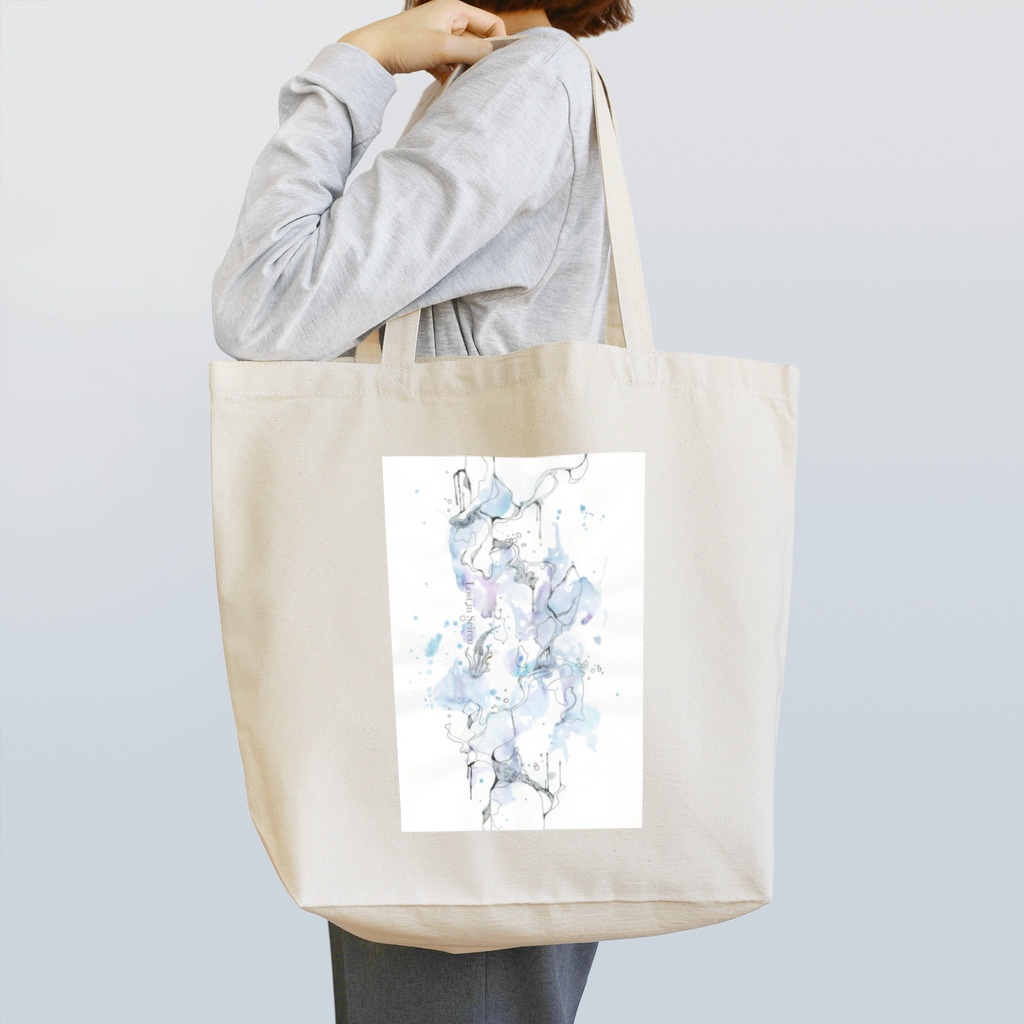 Lost in SeirenのBE DROWNED Tote-bag トートバッグ