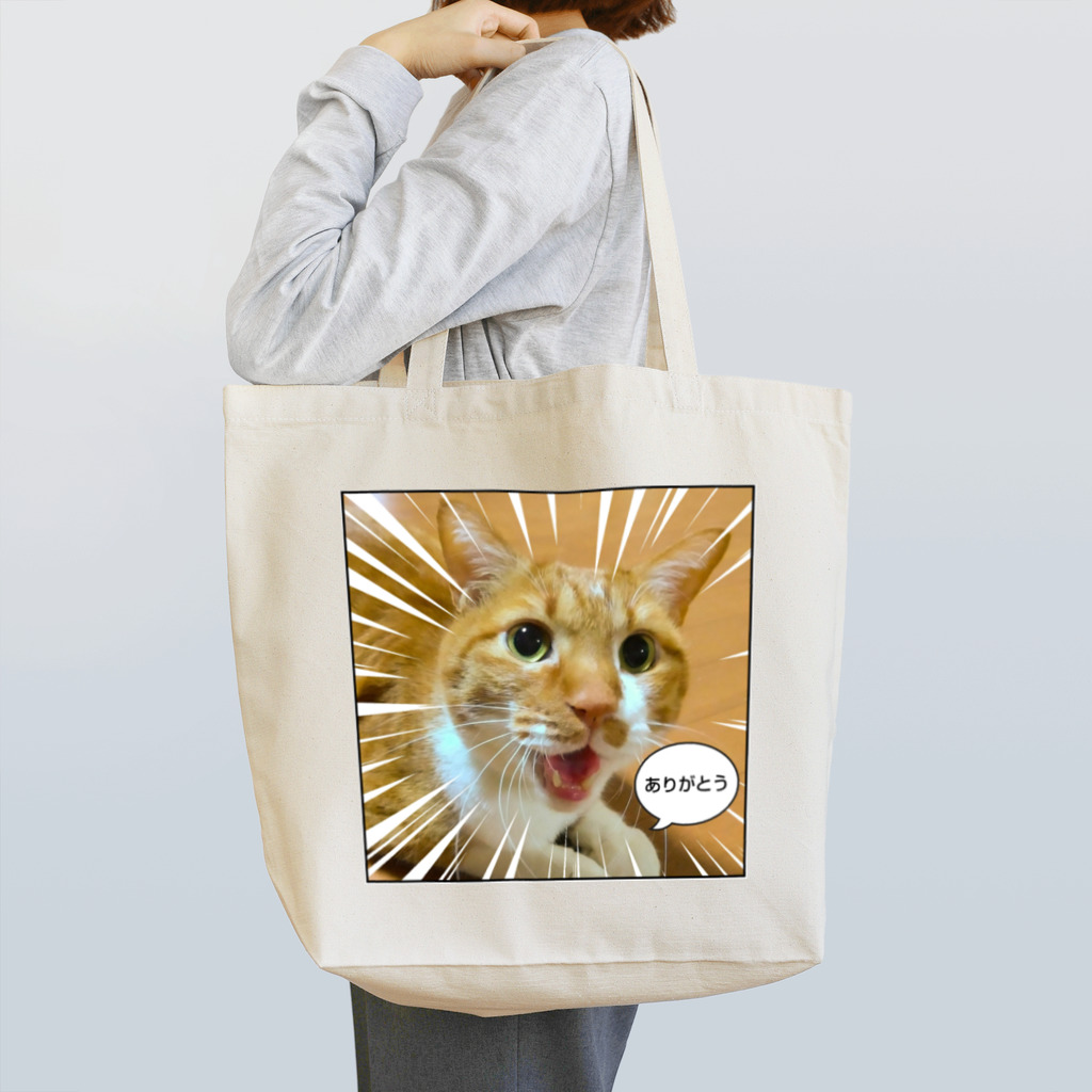 ささかめの顔芸猫チャロ Tote Bag