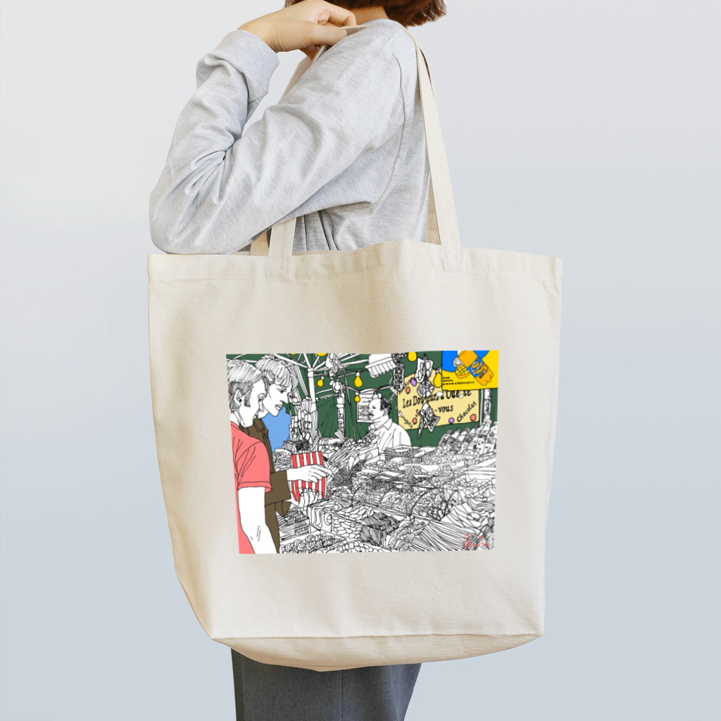 Anriのグミ売り屋台 Tote Bag