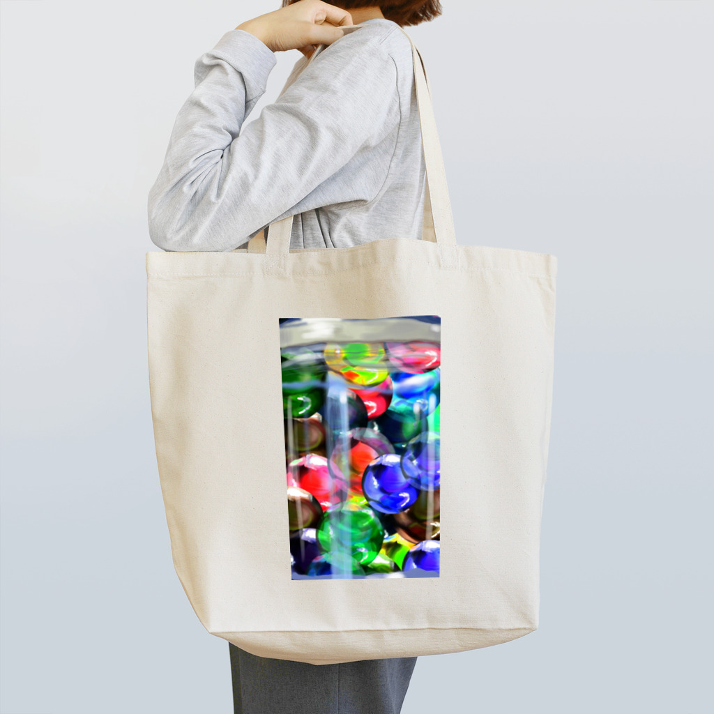 ☆かぼちゃまつり☆LINEスタンプ審査中のビー玉（ビビット） Tote Bag