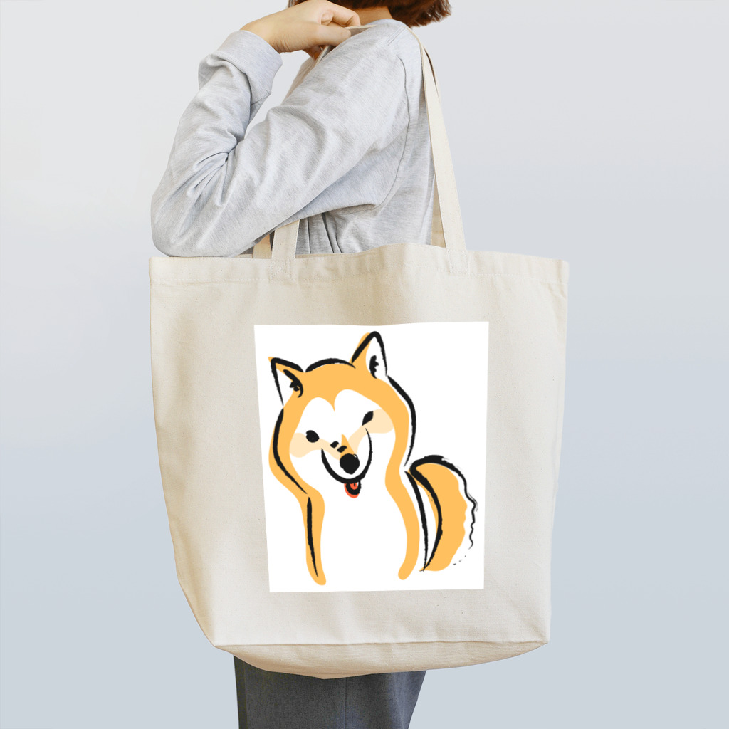 Miwoccoのベロ出し嬢ちゃんりくちゃびん Tote Bag