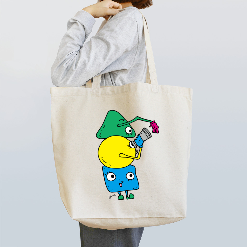 アニミタコミカのカラー Tote Bag