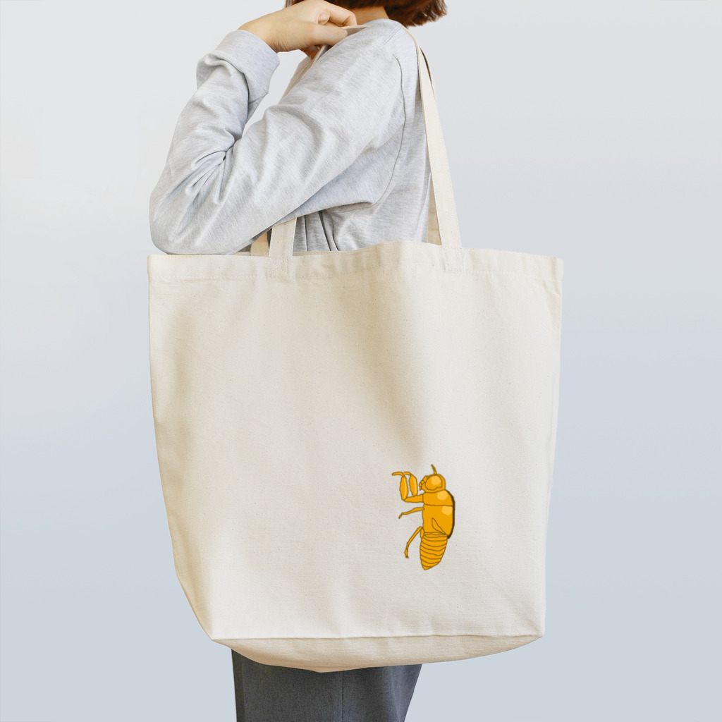 甘津 さえ（Amatsu Sae）のセミの抜け殻クン Tote Bag