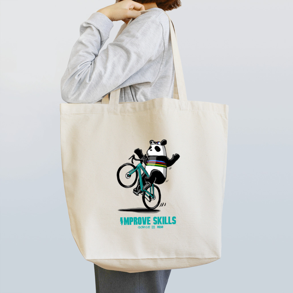 WORLDCYCLEのウィリーパンダ Tote Bag
