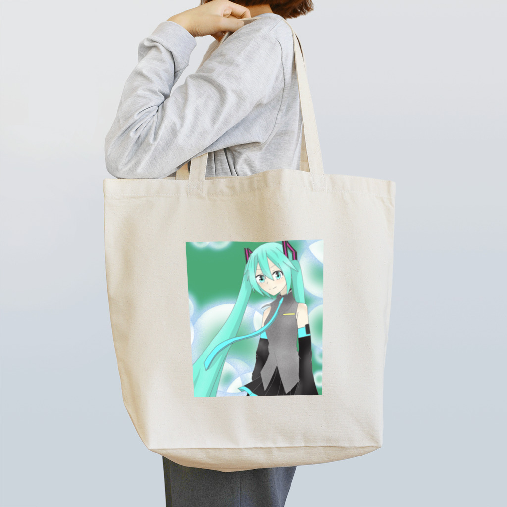 ぽんずのポン酢の初音ミクトートバッグ Tote Bag