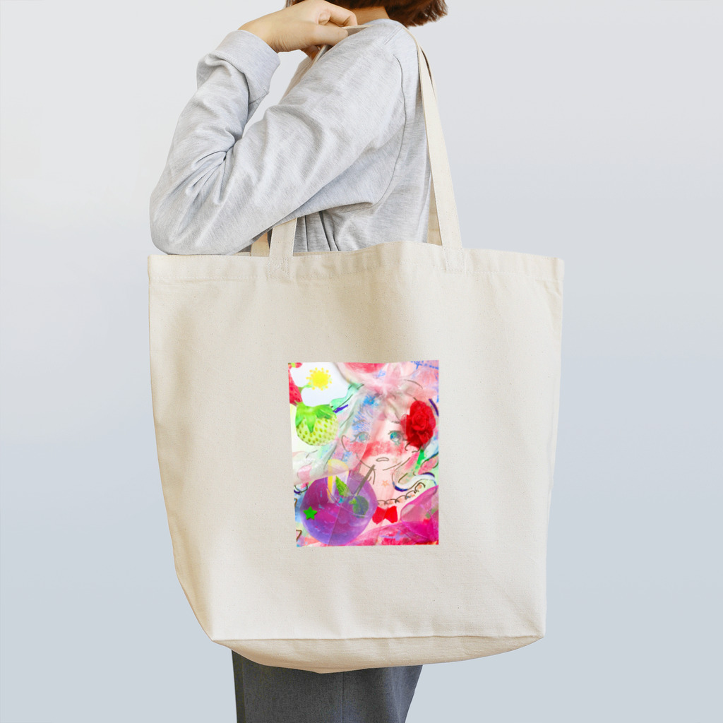 OSAKANA SHOPのゆめみる虹彩 Tote Bag