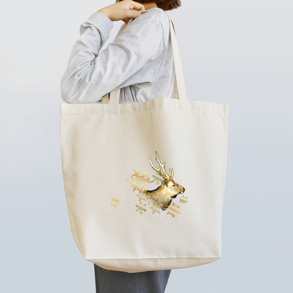 ユタの牡鹿横顔 Tote Bag