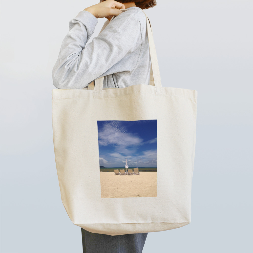 Ujackのビーチパラソル Tote Bag