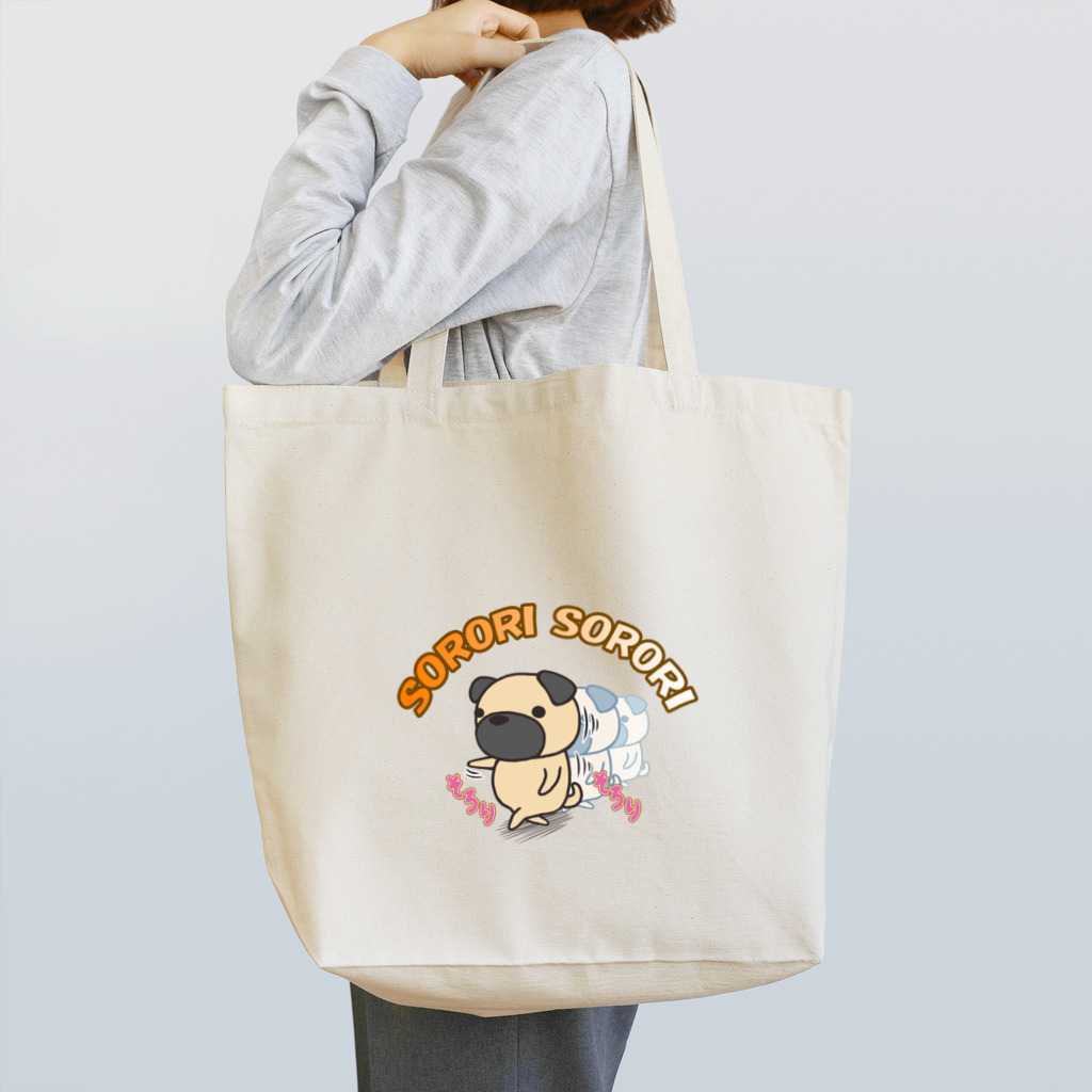 ラクガキメイトのそろりパグ Tote Bag