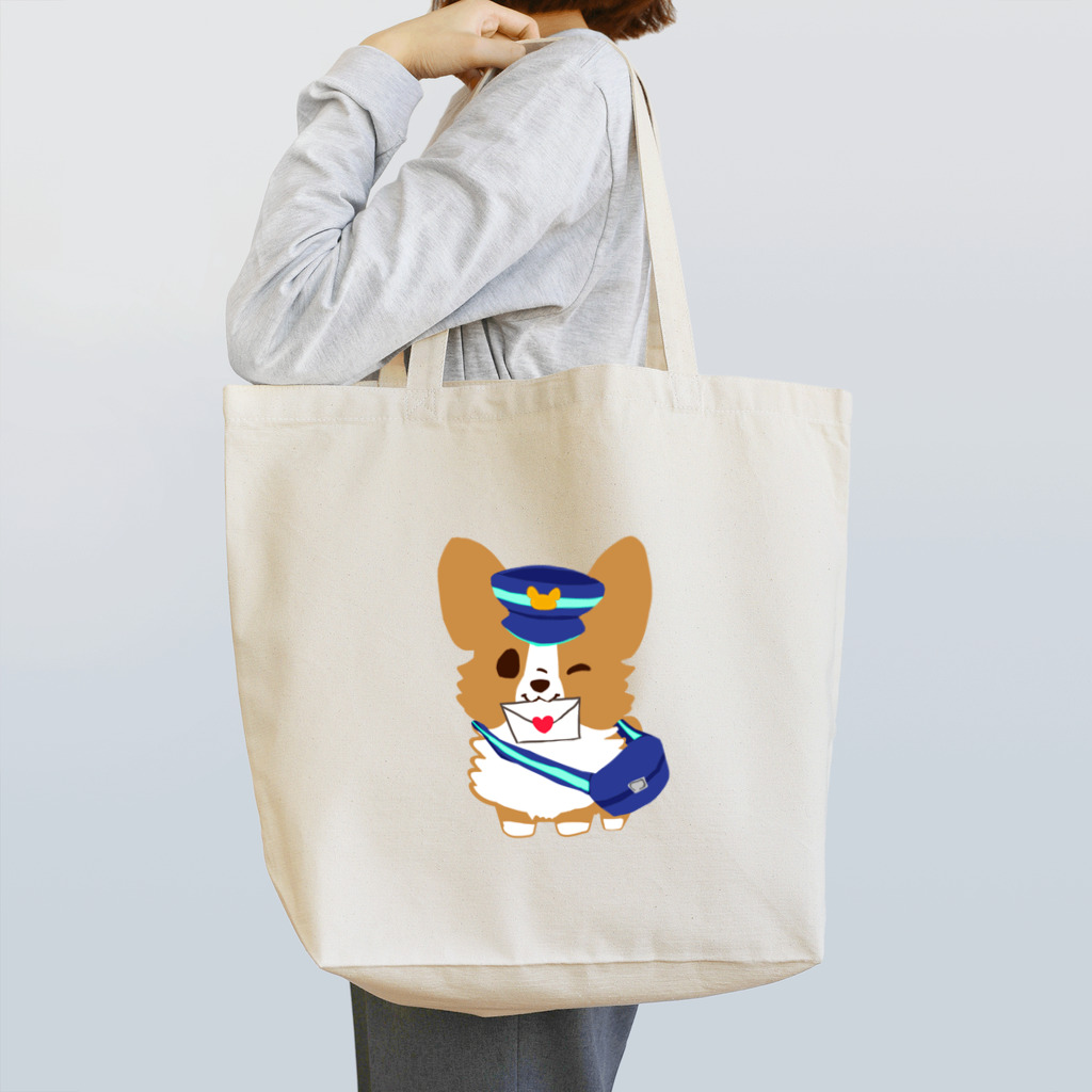 びすけの配達コーギー  Tote Bag