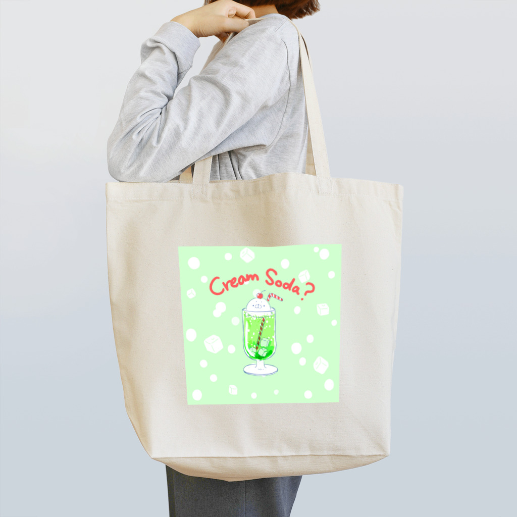 momaluluのCream Soda? Tote Bag