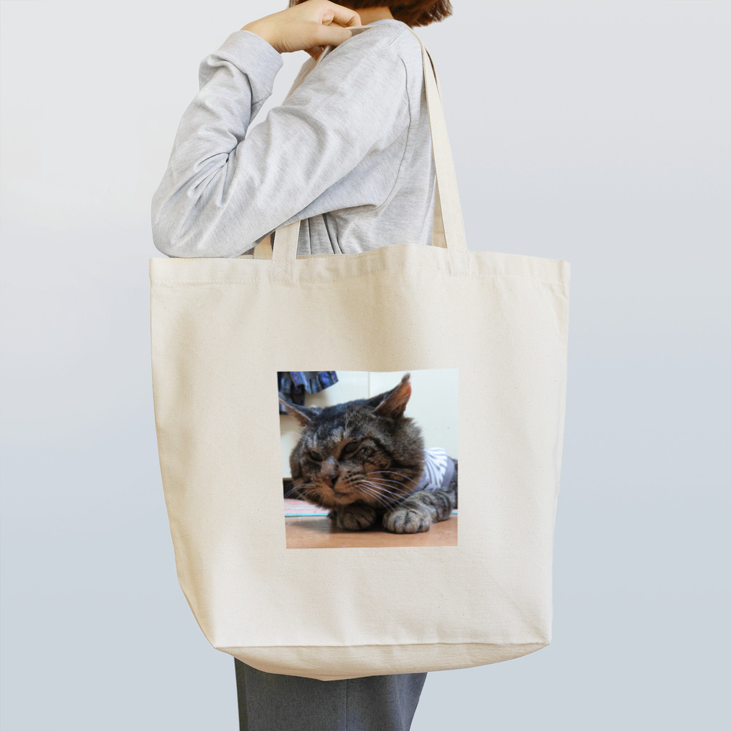 どんぐり屋別館のトラさんシリーズ(Big head) Tote Bag