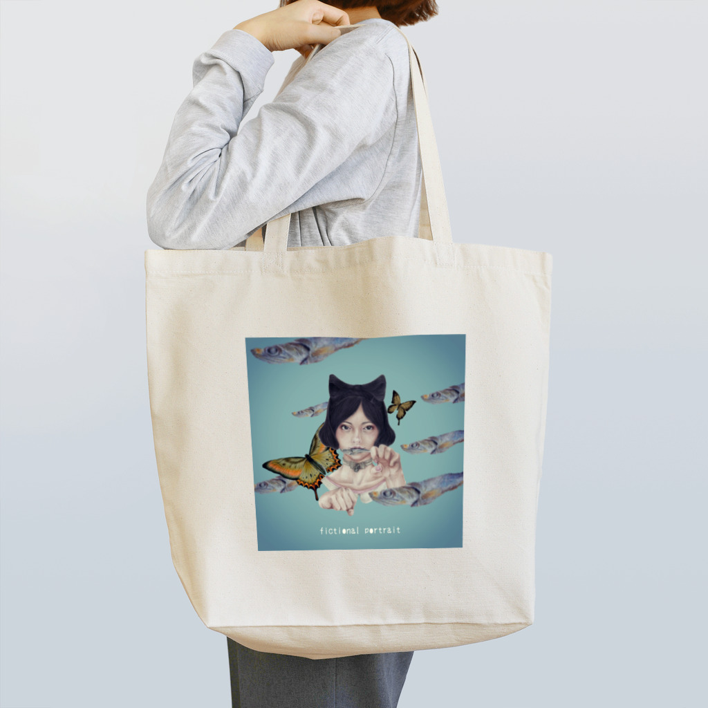 猫乃店のNIBOSHI トートバッグ