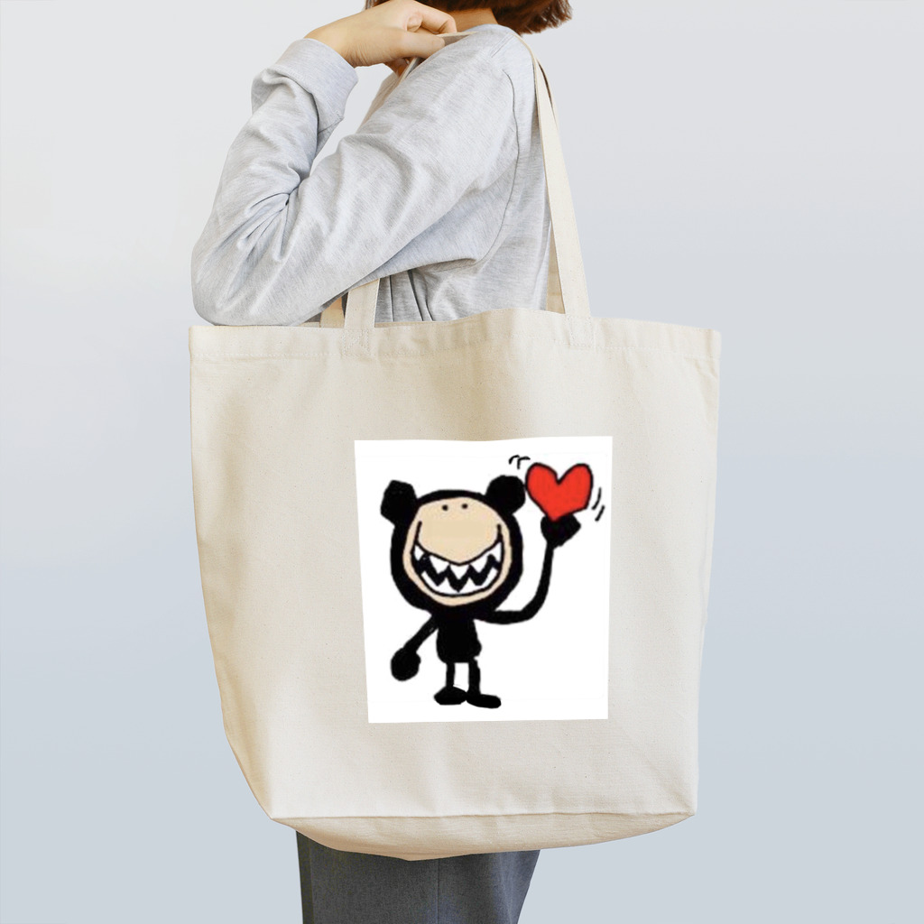 cream SODAのラブクマ Tote Bag