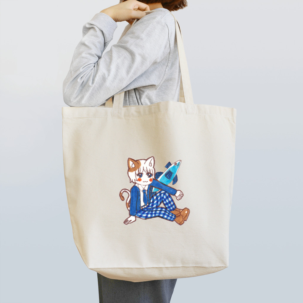 渡邊野乃香のお店の猫男子 Tote Bag