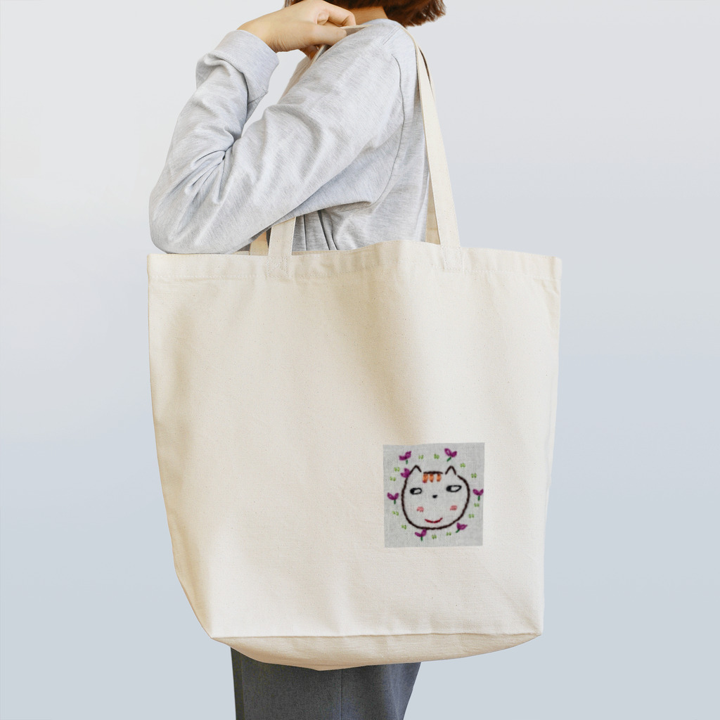 小花さんちのにんまりネコさん Tote Bag