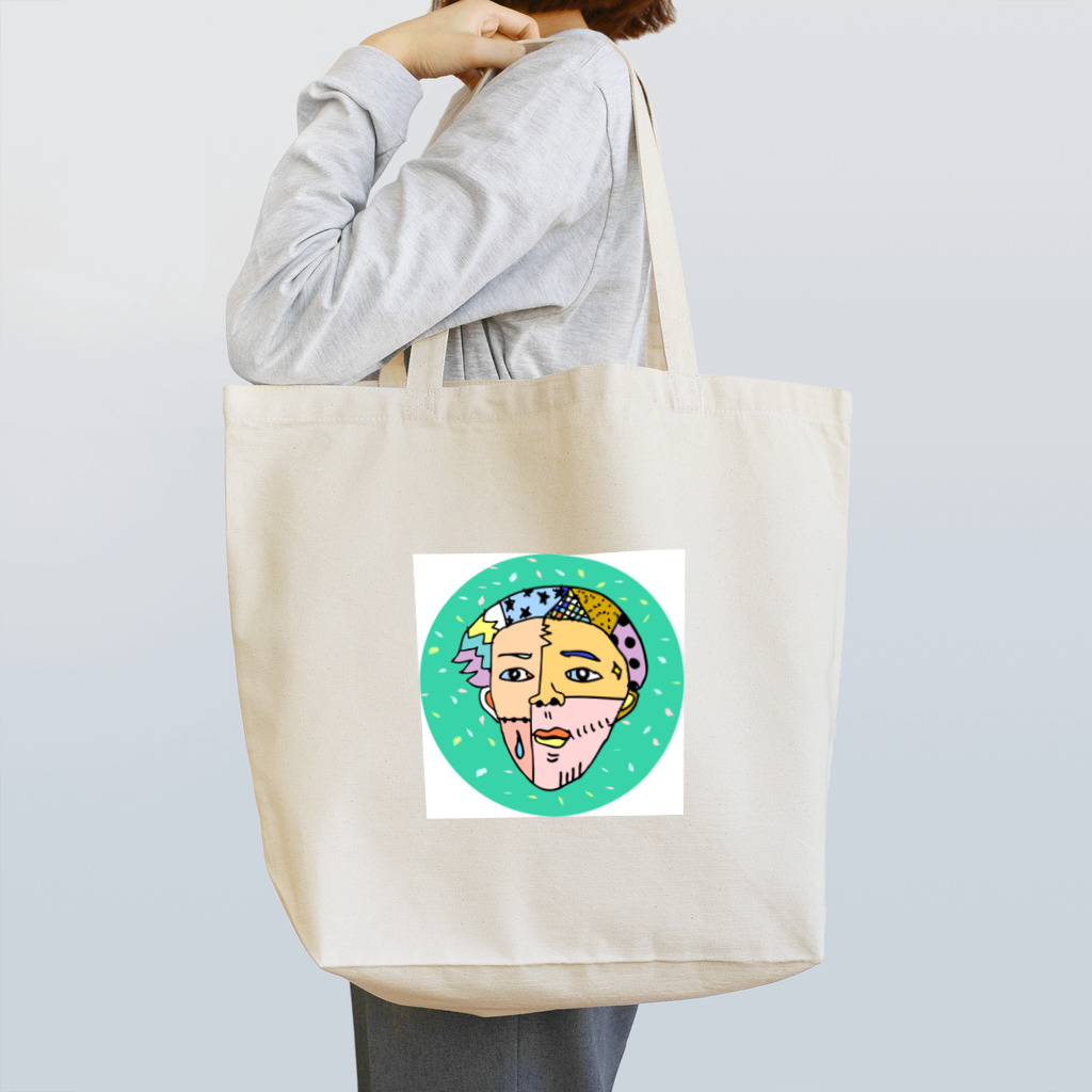 淡くない羊毛。のKAO_003 Tote Bag