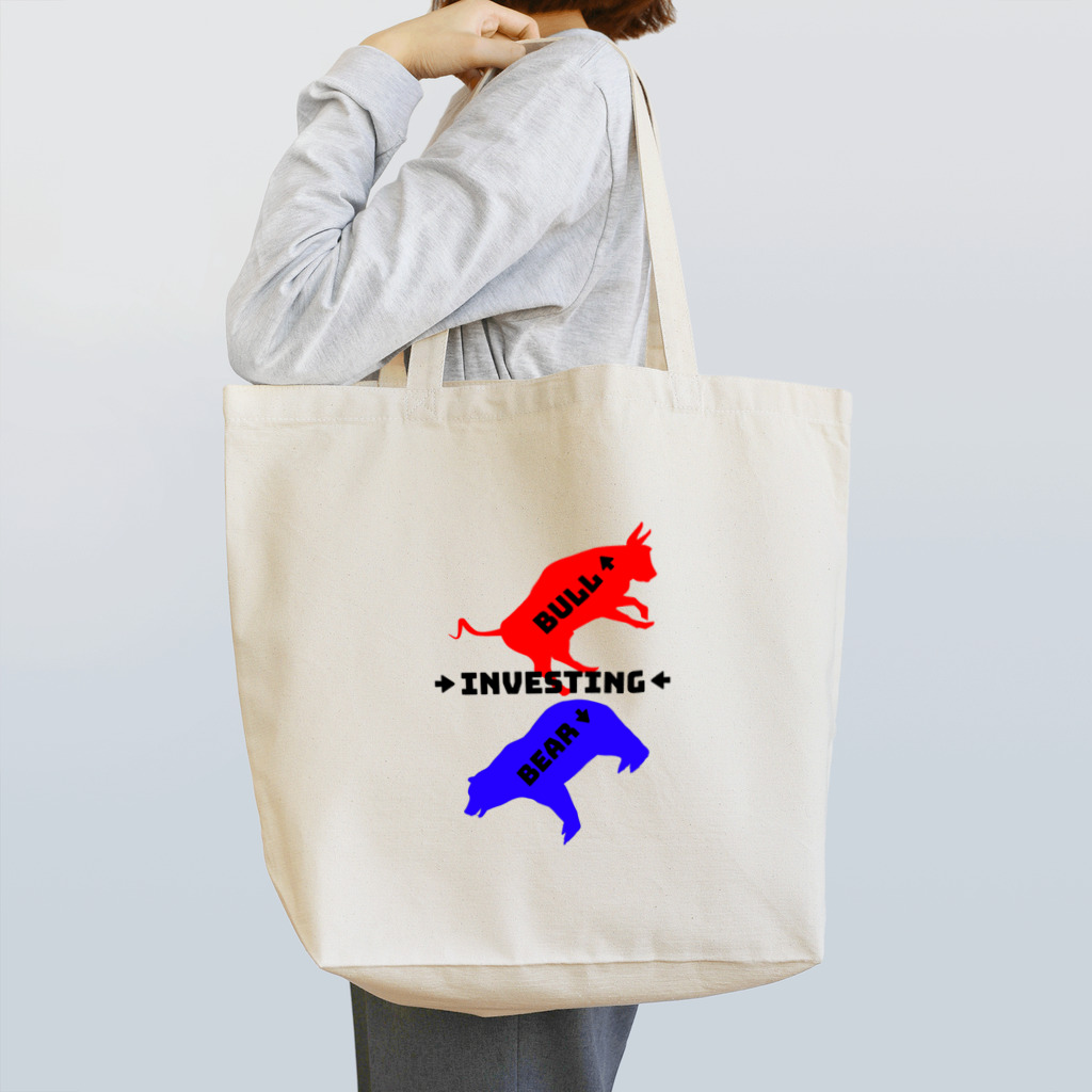 CWFH（貢利宋）のINVESTING BULL&BEAR Tote Bag