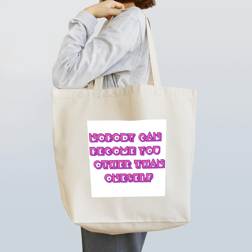 mayan_123の文字がピップでポップでポップだぜぃ Tote Bag