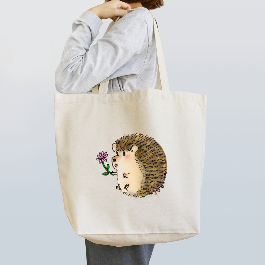 Kasaco's Design Roomのハリネズミ君 Tote Bag