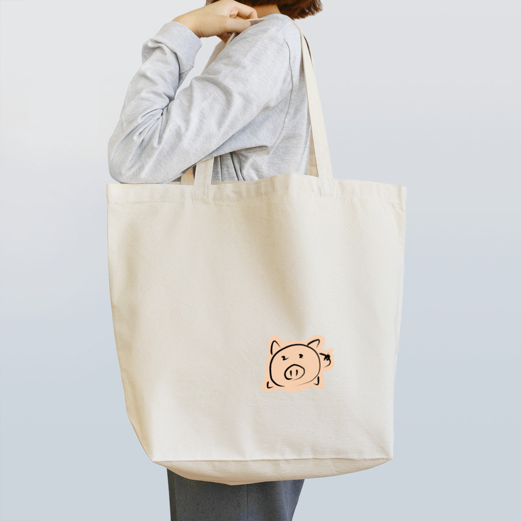 ALIVEちゃま@Ԭ式のダルダル㌧㌧君 Tote Bag