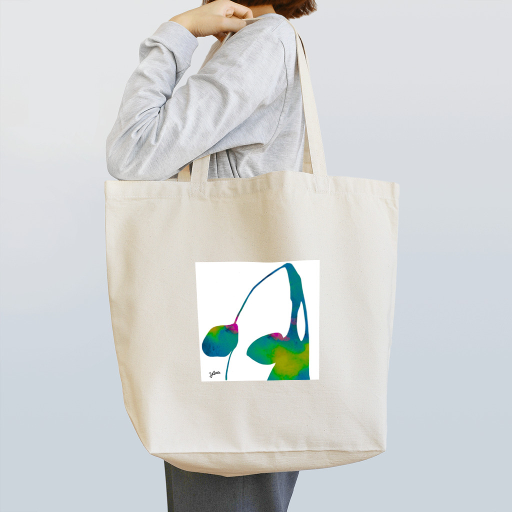 yAmaのカラフルオルカ Tote Bag