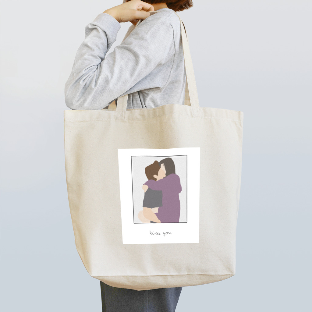 2525keechanのKISS   Tote Bag