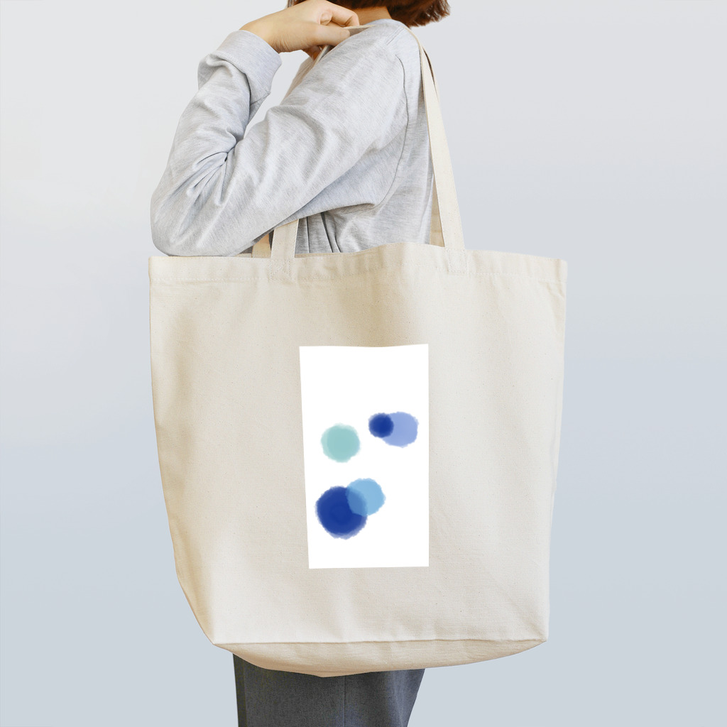 ooihmの絵の具 青系 Tote Bag