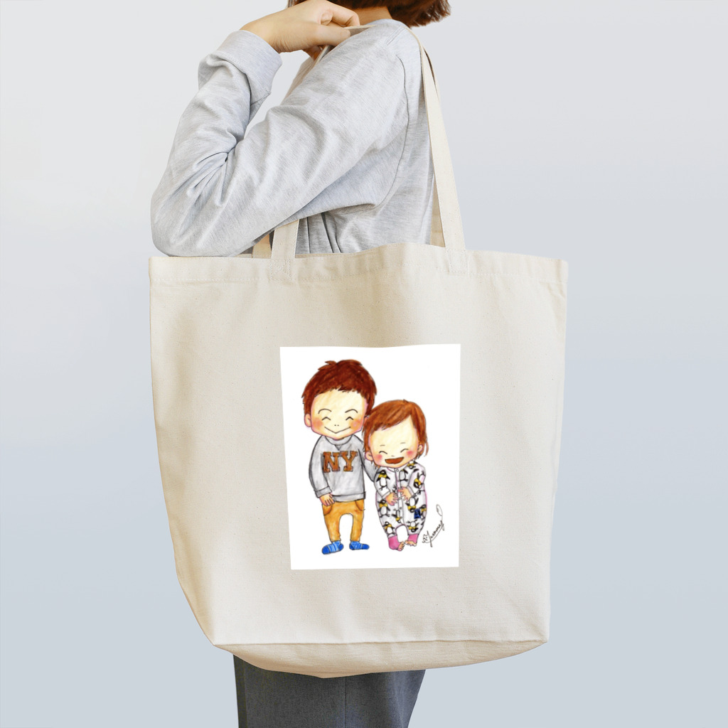 prankids(プランキッヅ)のおにいちゃんといもうと Tote Bag