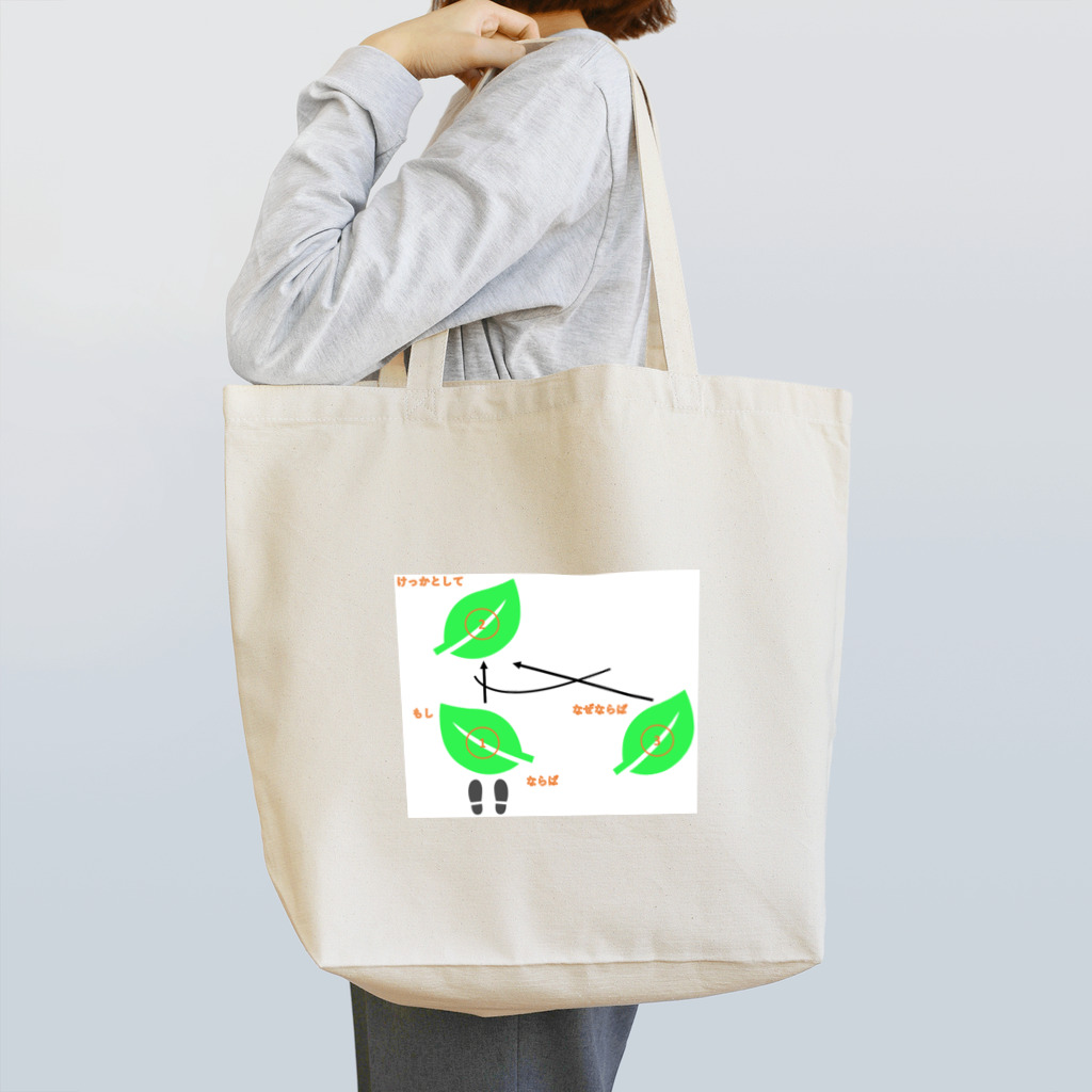 y&k lab.のロジックブランチ Tote Bag