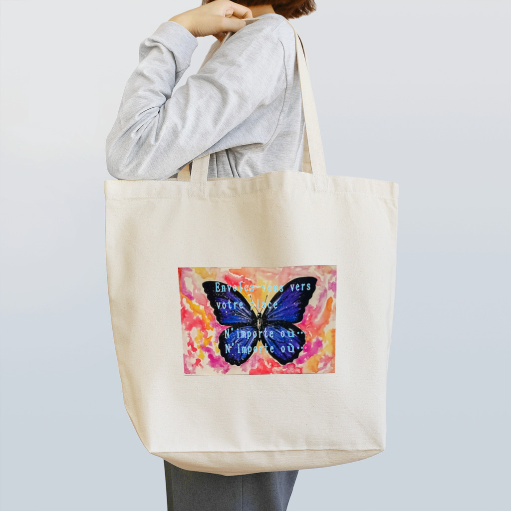  prièreの蝶 Tote Bag
