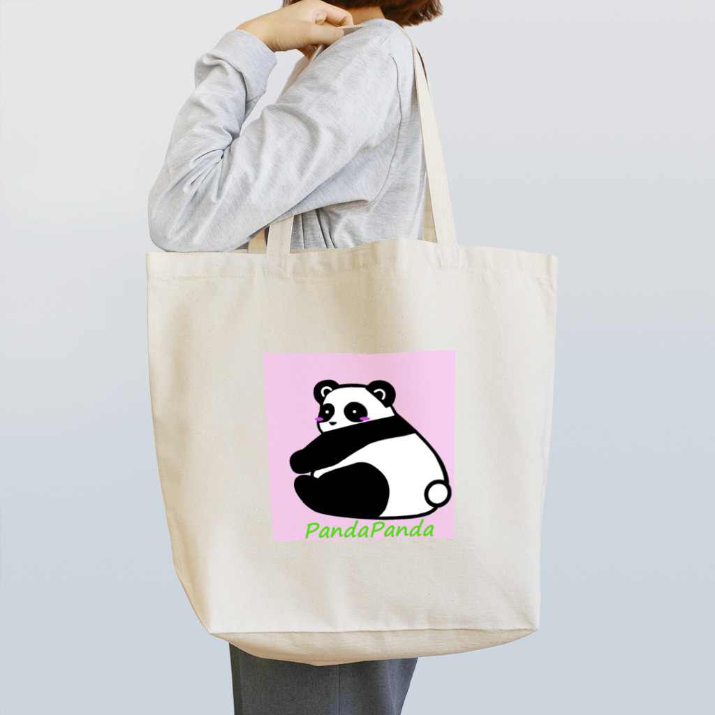 PandaPandaのPandaPanda トートバッグ