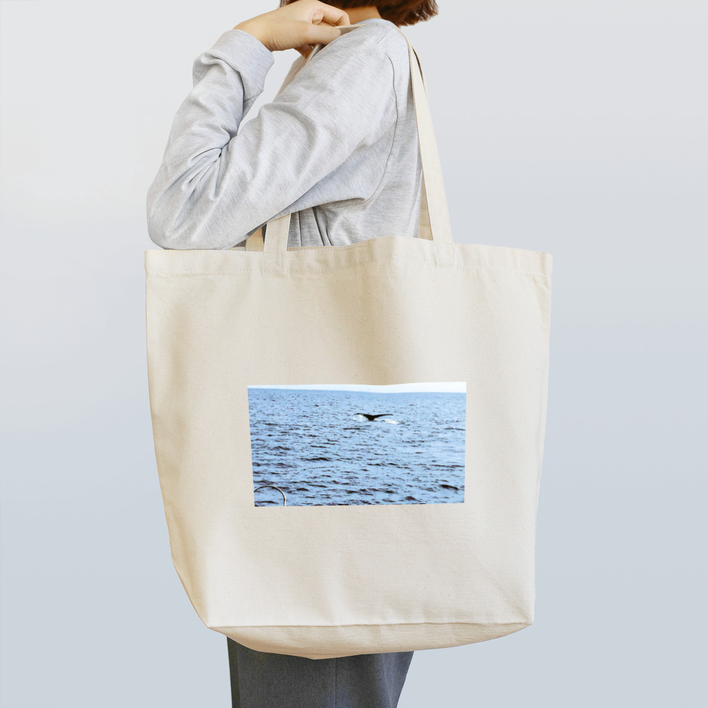 ymm7722のクジラの尾びれ Tote Bag