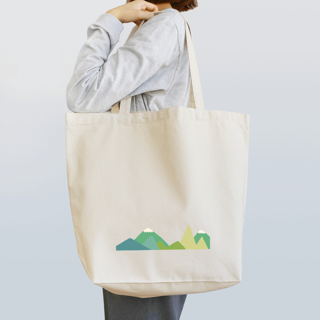 SuperのMountains Tote Bag
