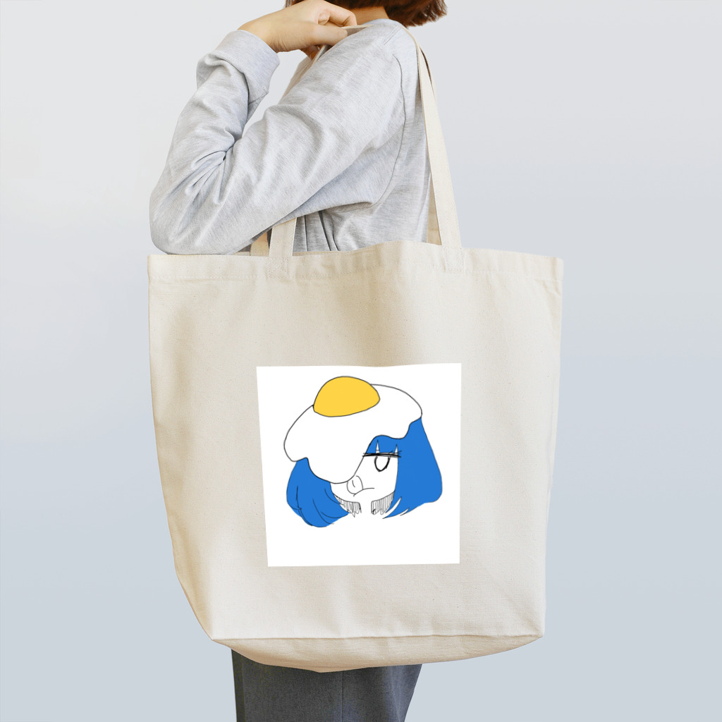 xx_meno_xx_の目玉焼きかぶり Tote Bag