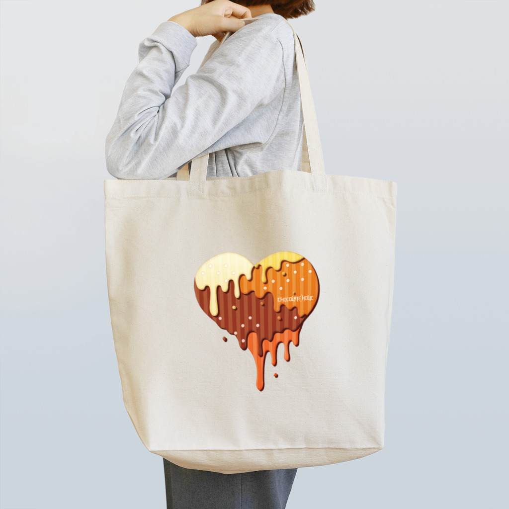 あらい よねこ の ぐっずのチョコハート Tote Bag