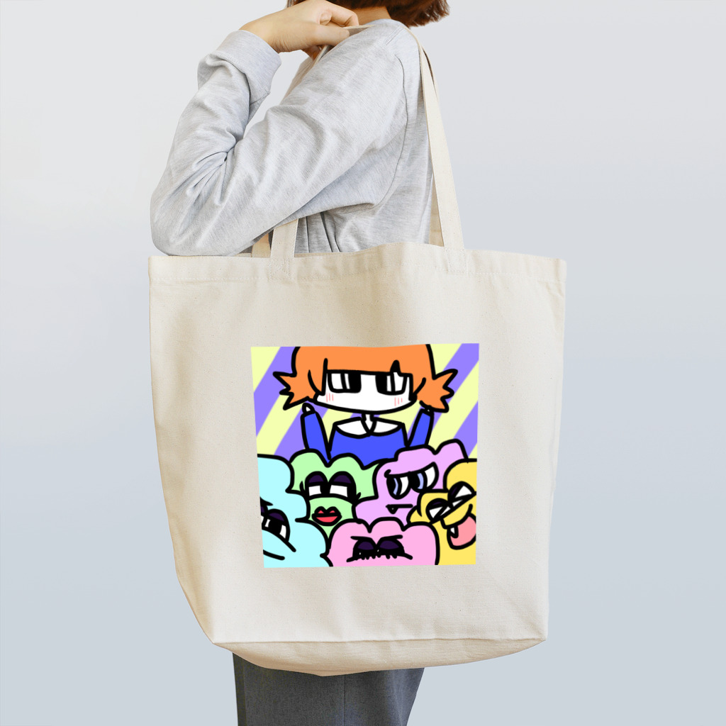 ねこみくわーるど！のゆかいななかまたち Tote Bag