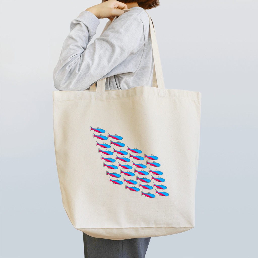 らむず屋のネオンテトラ（群泳ver） Tote Bag